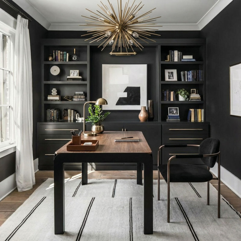 Alexei Walnut Wood Dining Table