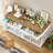 71"W Large Dog Crate Furniture With 3 Drawers And Divider-1646705792
