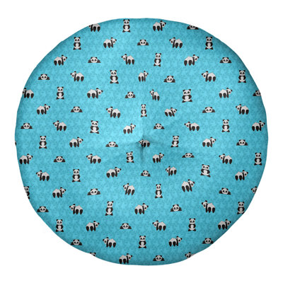 Coussin de plancher panda Katelyn  Elizabeth