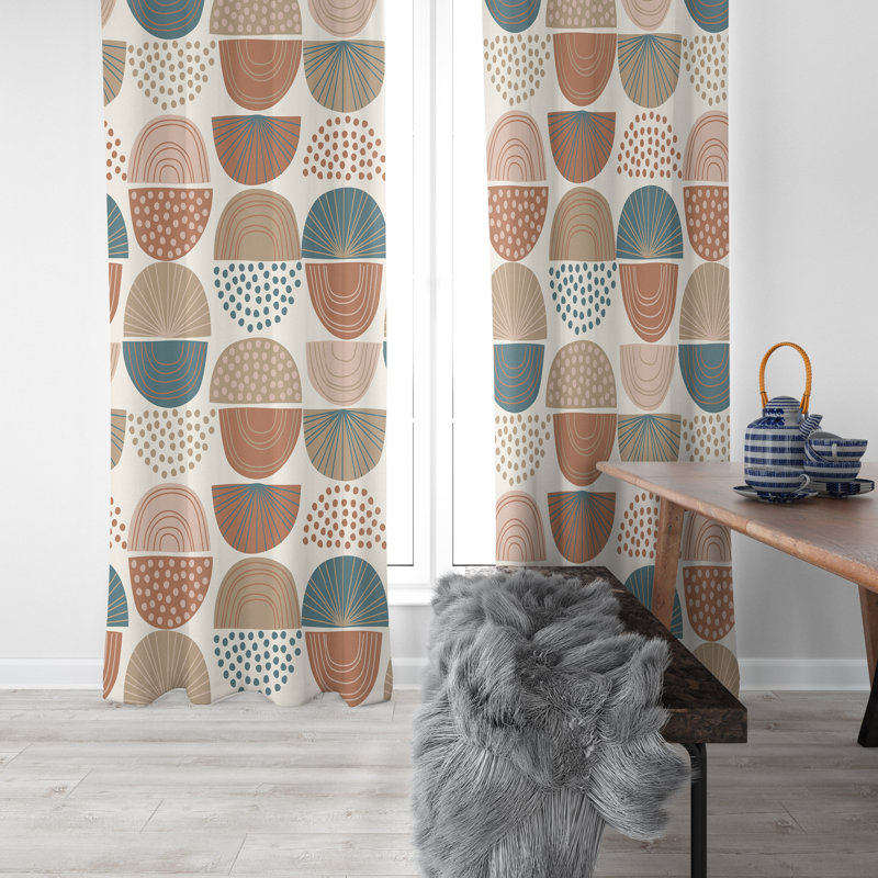 Burl Room Darkening Curtain Pair