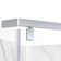 Capri 38'' W 79'' H Framed Neo-Angle Reversible Shower Kit in Chrome