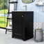 Meuble-lavabo moderne de style shaker avec lavabo - Conception compacte et durable avec porte à fermeture en douceur-949683494