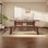 Walnut practical dining table