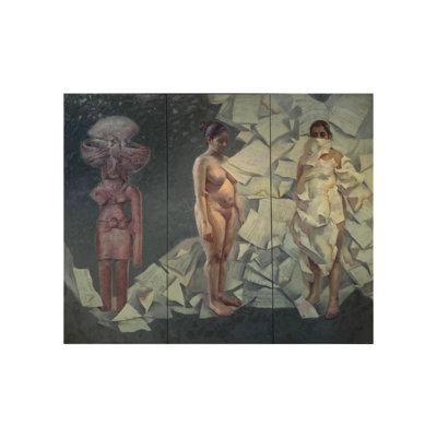 Devolution | Oil On Canvas | By Abhijeet Patole