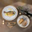 Assiette en bois de manguier naturel-2115016005