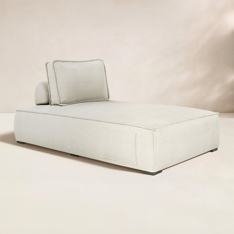 Chaise d'extérieur en grège texturé Mirri