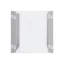 Duprey Glass Top Sled End Table