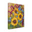 «Sunflowers and Thistles», reproduction de peinture acrylique sur toile tendue-27486762
