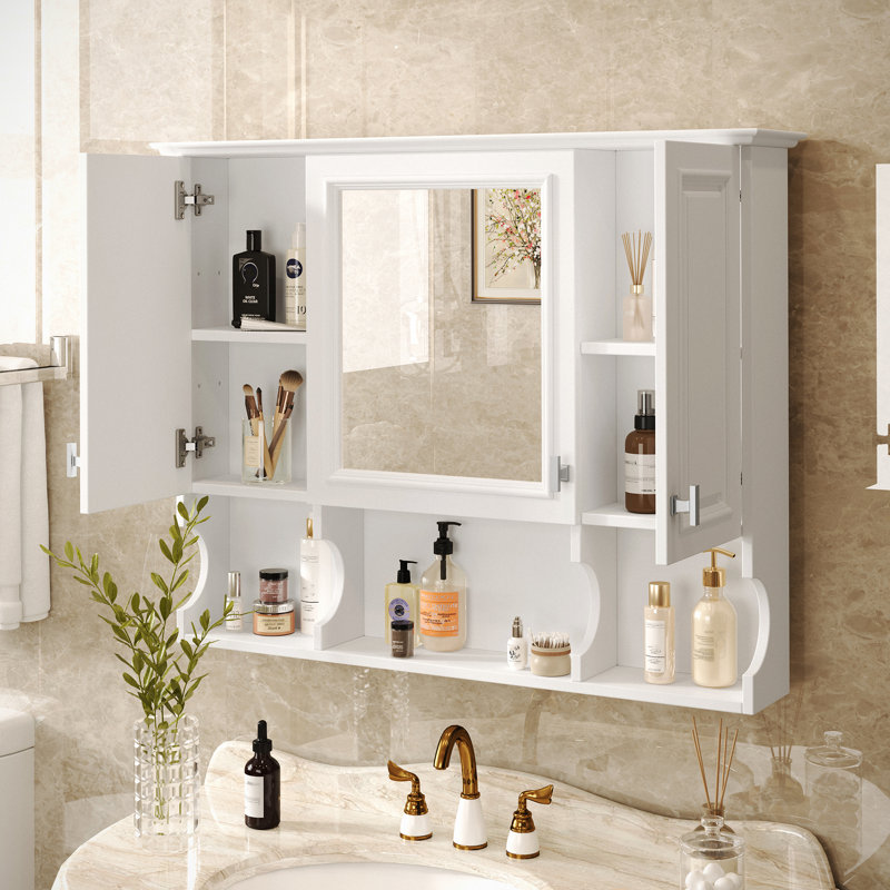 Edison Medicine Cabinet, White