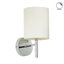 Iyanna Steel Armed Sconce-10986751