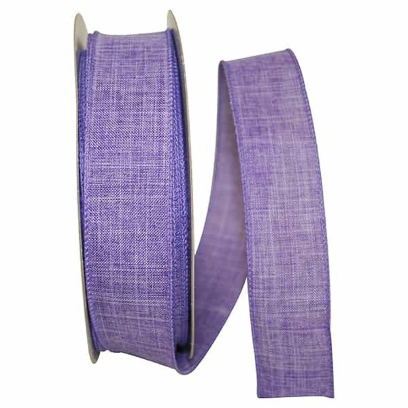 Ruban de lin câblé 1,5 po X50Yds, Mauve