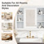 Armoire de salle de bain murale avec miroir-1438787838