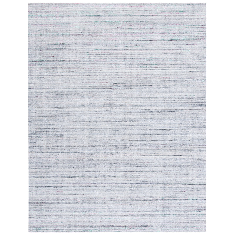 Tapis performance tissé à la main Quayshon, Rectangle 8 pi x 10 pi