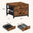 2-Drawer Tea Bag Organizer Box for Countertop