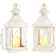 Set of 2 Decorative Candle Lantern