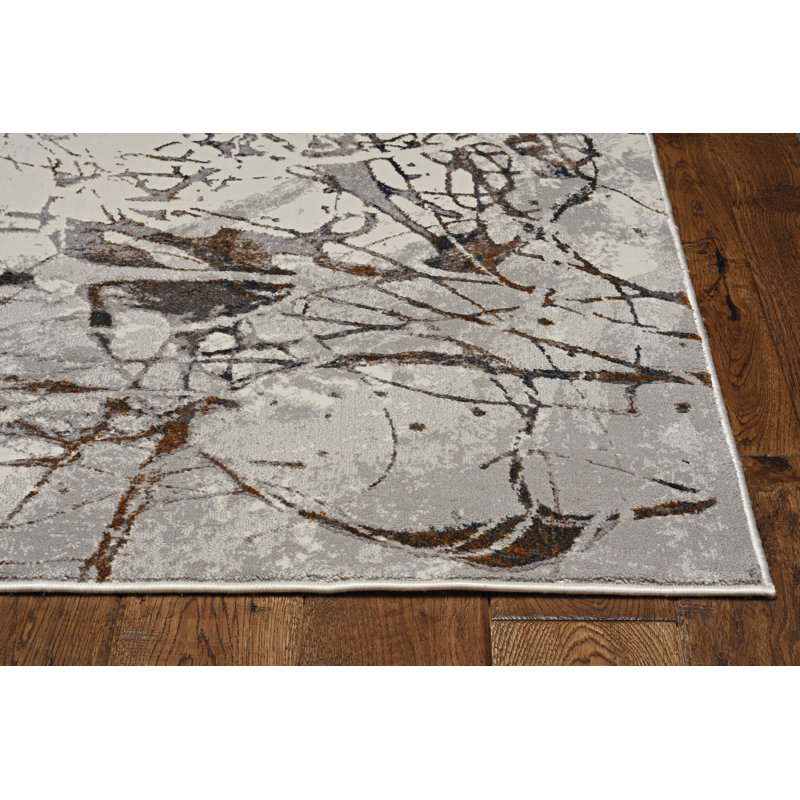 Sanket Geometric Indoor Rug, Rectangle 5'3" x 7'7"