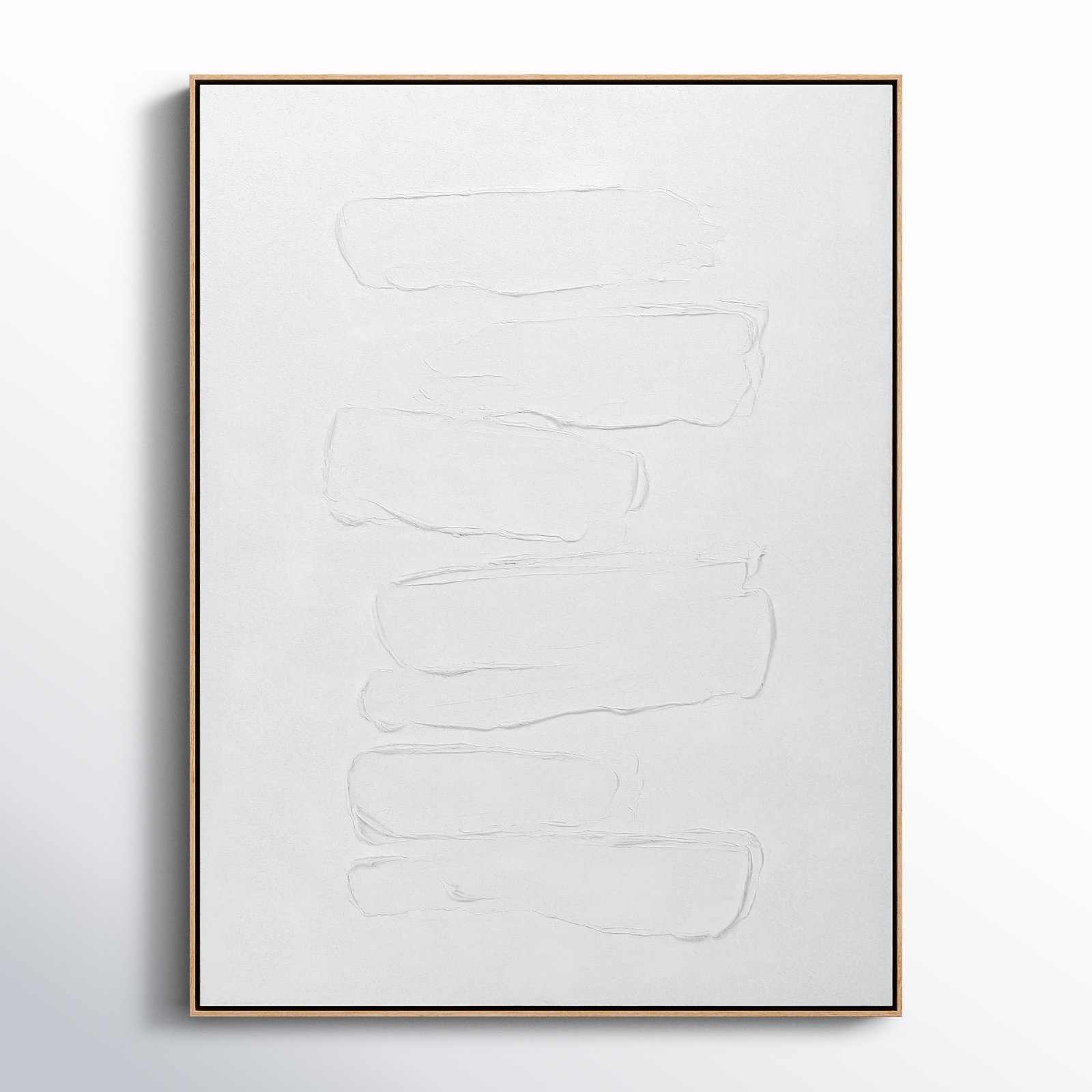 Adriana "Hemkund Abstract" Painting, 48" H x 36" W , Brown