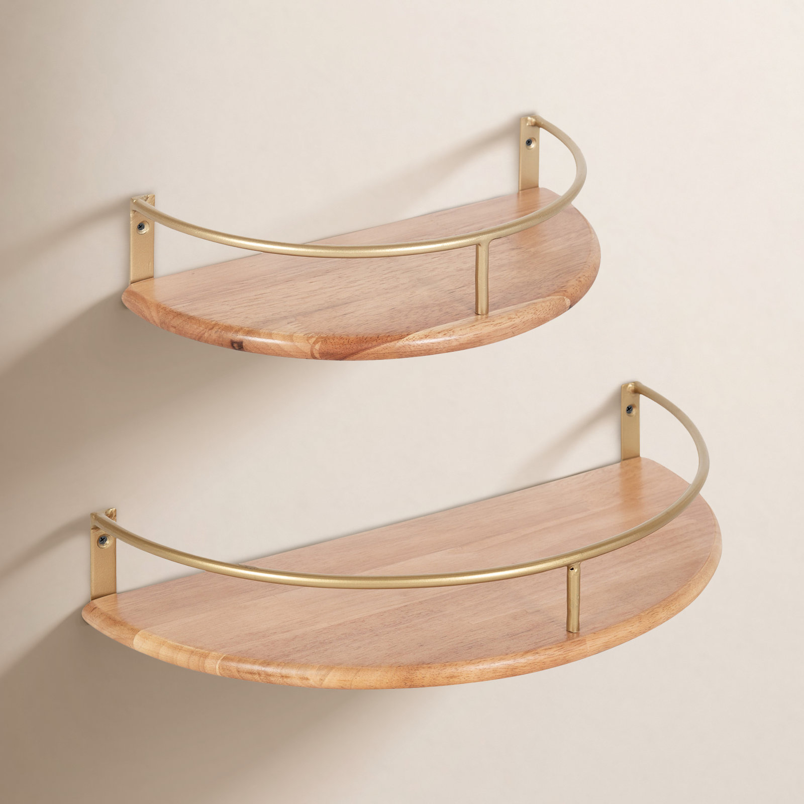 Haden 16" Floating Shelf, Beige