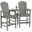 Tabouret de bar d'extérieur 28,3 po Cayse-404415082