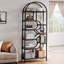 207.52cm H x 75.94cm W Steel Bookcase-790965824