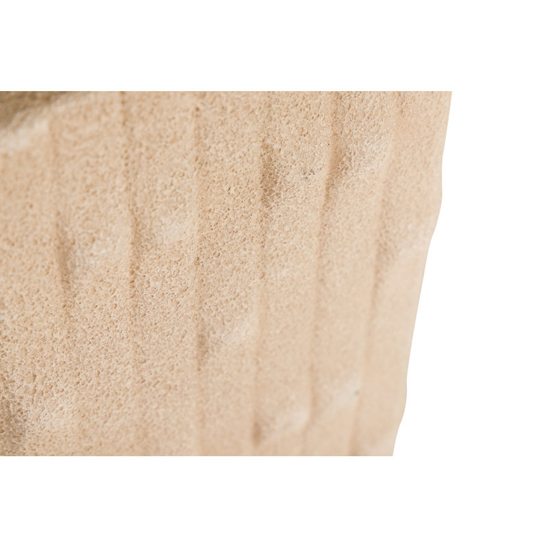 Ceramic / Porcelain Table Vase, Brown, 31cm H x 15cm W x 15cm D