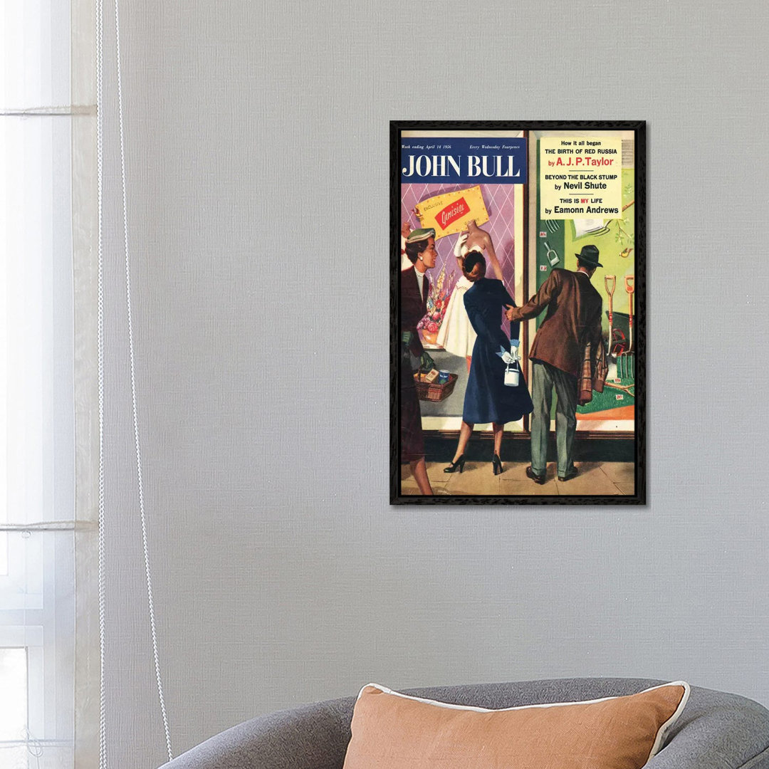 1956 John Bull Magazine Cover by The Advertising Archives - Gallery-Wrapped Canvas Giclée on Canvas