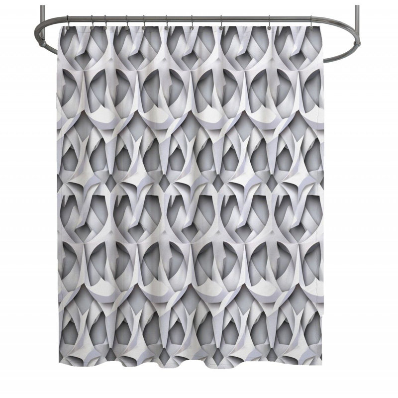 Rideau de douche Siefert, H 93 po x l 70 po