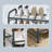 4 Tier 16 Pairs Shoe Rack Metal Shoe Shelf With Adjustable Tilt Angle-2094986439-2094912558