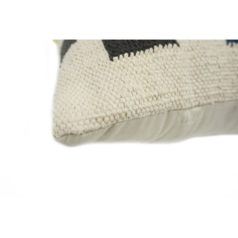 Cotton Blend Throw Pillow