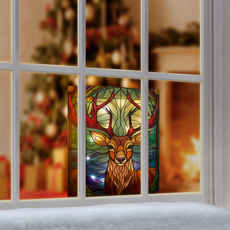 Christmas Deer Decorative Accent