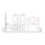 Meuble-lavabo double en porcelaine encastrable l 72 po x P 22 po Minnich-22628688-101785607