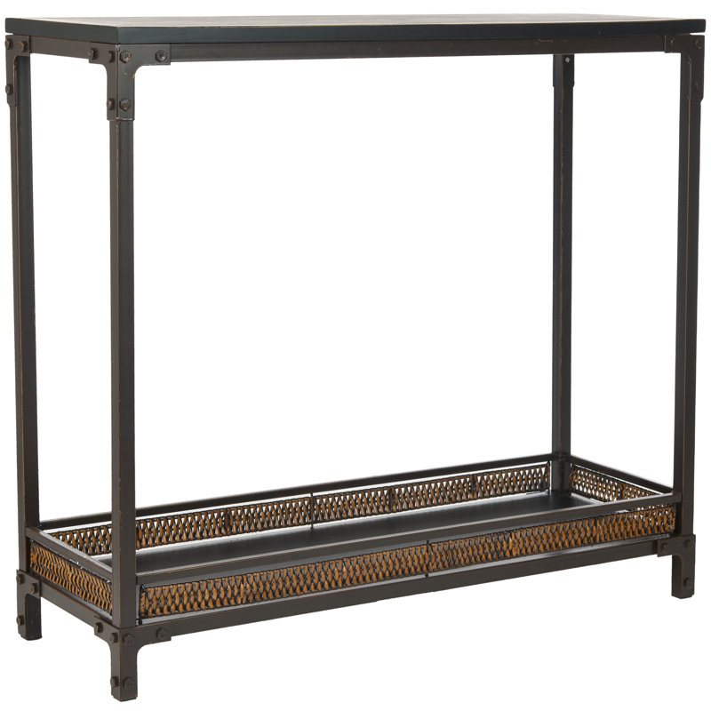39.8'' Solid Wood Console Table