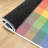 Clear Color Pastel Rainbow Abstract Art Blue Colorful Colors Colour Fabric Machine Washable Indoor Area Rug-129431347