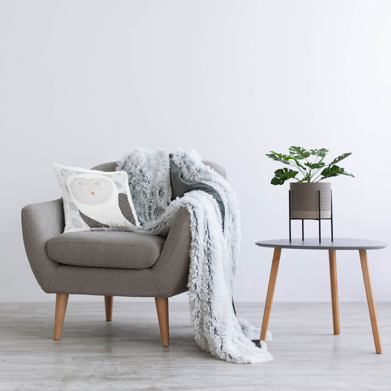 Polyester Throw Square Pillow Cover & Insert