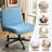 Criss-Cross Office Desk Chair With Wheels-322415122
