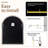 Malisa Contemporary Arched Bathroom Vanity Mirror | Stainless Steel Thick Frame-889773303-897300499