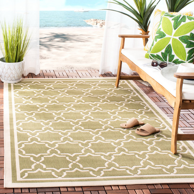 Dirks Performance Geometric Rug, Rectangle 9' x 12'