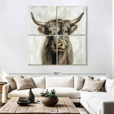 Brampt Highland Cow Brown