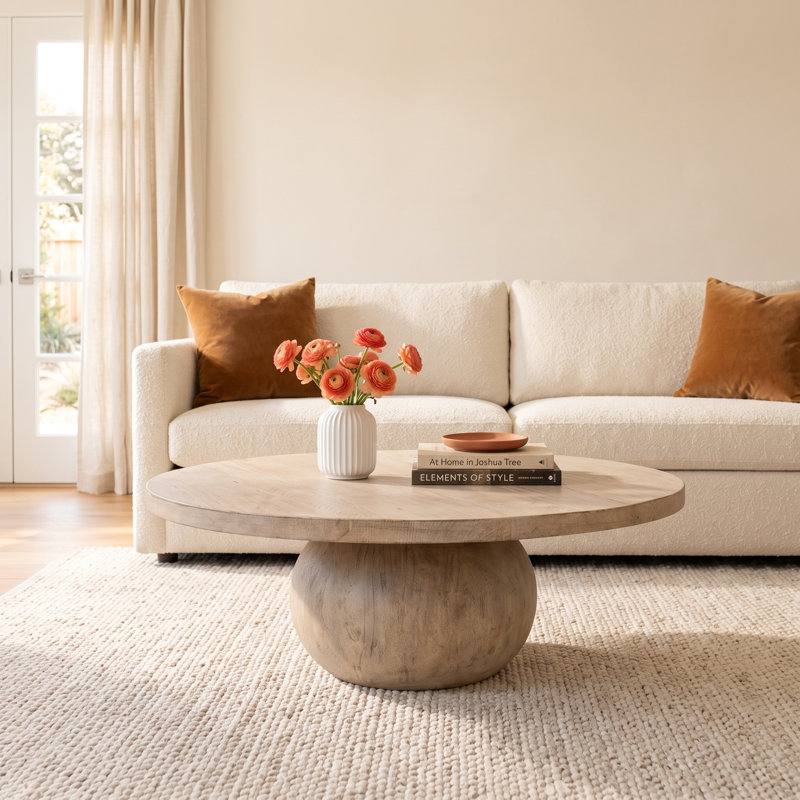 Jepsen Solid Wood Single Coffee Table
