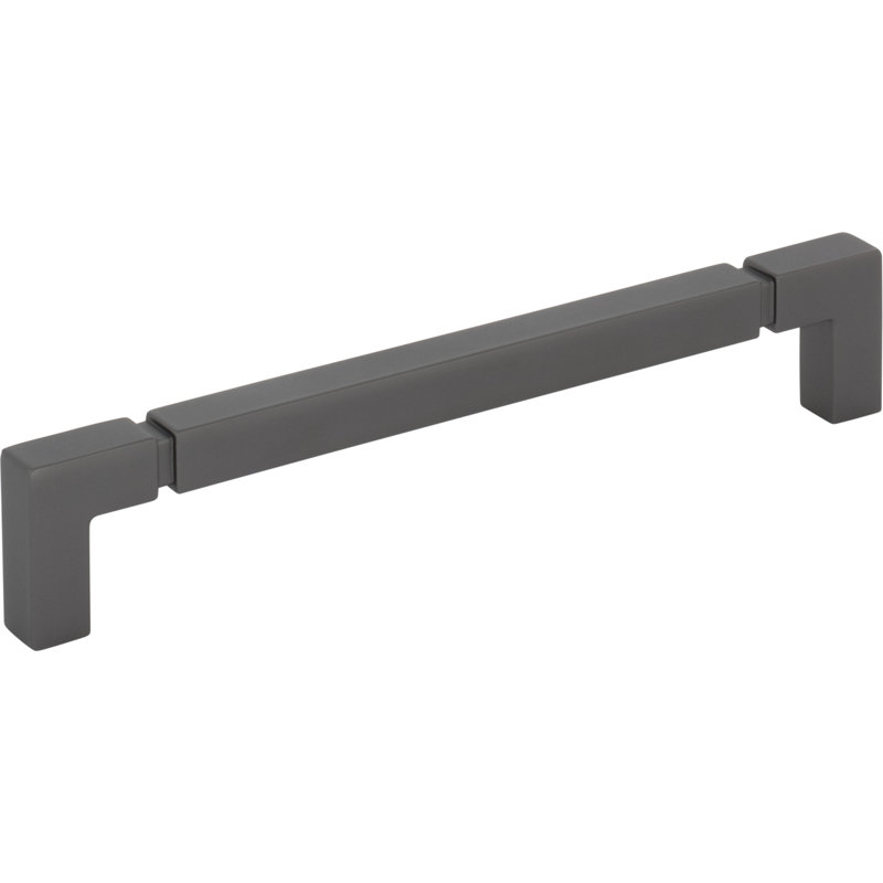 Langston Bar Pull, Ash Gray, 6 5/16" Center To Center