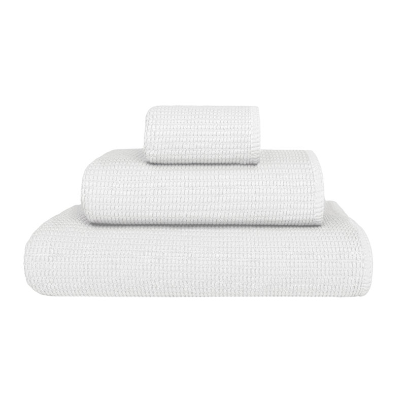 Melody Hand Towel, White
