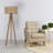 Basse 60.2'' Tripod Floor Lamp