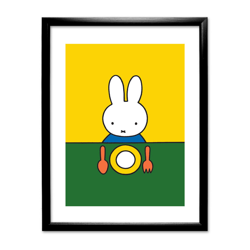 Dick Bruna - Single Picture Frame Print, White