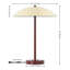 Lampe de table en métal Tavaner Vickery