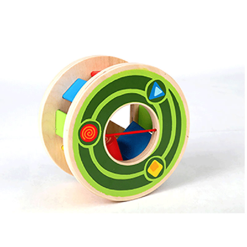 Walk a Long Snail Toddler Development Wooden Push and Pull Drag Kid Toy
