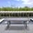 Keeven Square Concrete Outdoor Dining Table