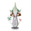 Décoration gnome en métal 20 po avec champignon pour jardin et pelouse
