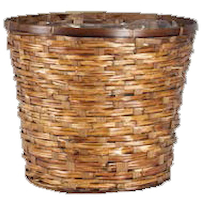 August Grove® Wicker Box, 10.5" H x 12.5" W x 12.5" D