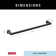 Galeon 24 in. Wall Mount Towel Bar Bath Hardware Accessory