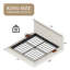 Grand lit nuage avec tablettes coulissantes AirFrame-2109949703